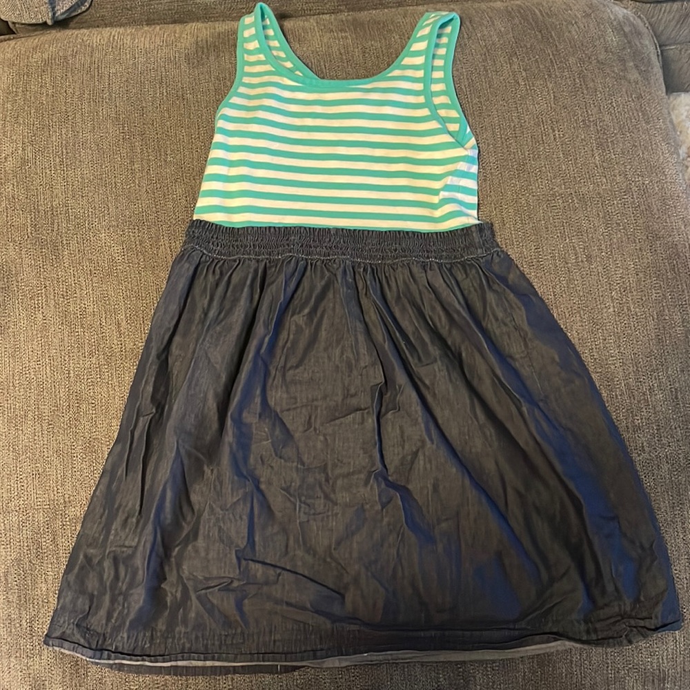 Tank denim dress